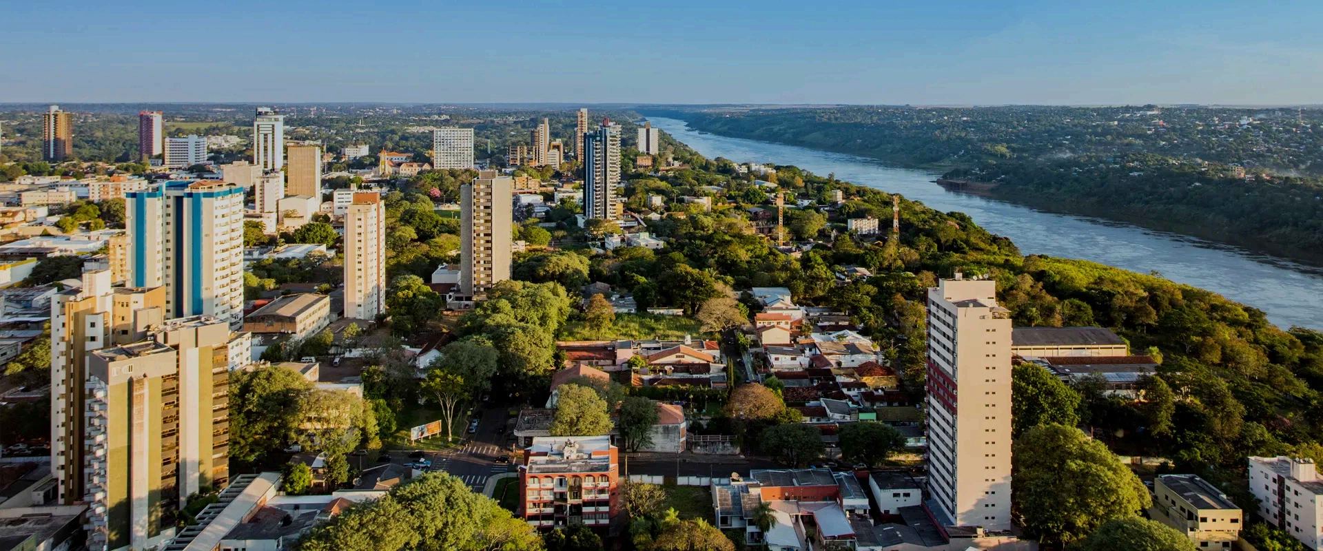 Vista de Foz do Iguaçu/PR
